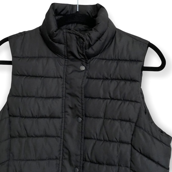 Gap Puffer snap ski vest black - Picture 2 of 6